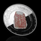 1,35 Unzen Silber Bürgermünze Germania 2014 - Runen-Edition - polierte Platte