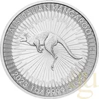 1 Unze Silbermünze Australien Känguru
