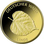 20 Euro Goldmünze Deutscher Wald - Linde 2015 (D)