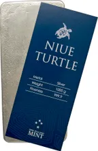 1 Kilogramm Silber Münzbarren Niue Schildkröte 2016
