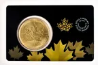 1 Unze Goldmünze Maple Leaf 2015 in Blisterkarte