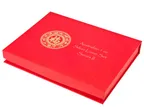 Lunar II Münzbox rot für 12x 1oz Silbermünze