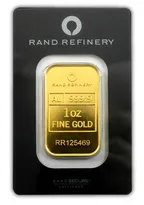 31,1 Gramm Goldbarren Rand Refinery - Elefant