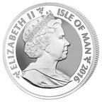 1 Unze Silbermünze Erzengel Michael 2016 - Reverse Proof