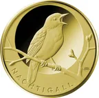 20 Euro Goldmünze Heimische Vögel - Nachtigall 2016 (A)