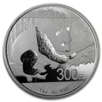 1 Kilogramm Silbermünze China Panda 2016 proof