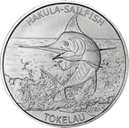 1 Unze Silbermünze Tokelau Hakula Sailfish - Segelfisch 2016
