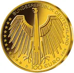 1/2 Unze Goldmünze - 100 Euro Regensburg 2016 (A)