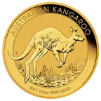 1/4 Unze Goldmünze Australien Känguru 2017