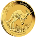 1/10 Unze Goldmünze Australien Känguru 2017