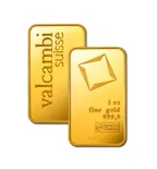 31,1 Gramm Goldbarren Valcambi