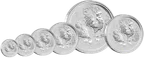 1 Unze Silbermünze Australien Lunar II Hahn 2017