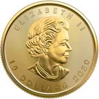 1/4 Unze Goldmünze Maple Leaf