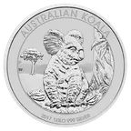 1 Kilogramm Silbermünze Australien Koala 2017