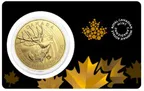 1 Unze Goldmünze Call of the Wild - Hirsch 2017