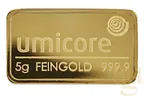 5 Gramm Goldbarren Umicore