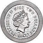 1 Unze Silbermünze Niue Eule von Athen