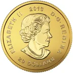 1/10 Unze Goldmünze Call of the Wild - Puma 2016