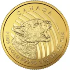1/10 Unze Goldmünze Call of the Wild - Puma 2016