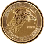1/4 Unze Goldmünze Kanada White Falcon 2016