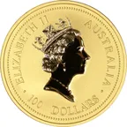 1/10 Unze Goldmünze Australien Lunar I Maus 1996