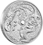 1 Unze Silbermünze Australien Drache & Phönix 2017