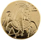 1 Unze Goldmünze Republic of Tschad King Tut 2017