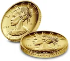1 Unze Goldmünze American Liberty 225th Anniversary 2017 - polierte Platte - High Relief
