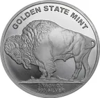 2 Unzen Silber American Buffalo Round