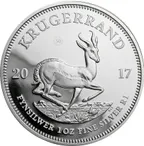 1 Unze Silbermünze Krügerrand 2017