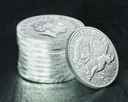 1 Unze Silbermünze Lunar Serie UK Hund 2018