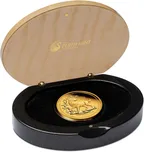 1/10 Unze Goldmünze Australien Lunar II Hund 2018 - polierte Platte