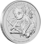 1 Kilogramm Silbermünze Australien Koala 2018