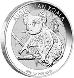 1 Unze Silbermünze Australien Koala 2018