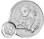 1 Unze Silbermünze Australien Koala 2018