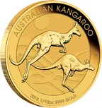 1/10 Unze Goldmünze Australien Känguru 2018