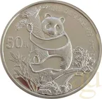 5 Unzen Silbermünze China Panda 1987 proof