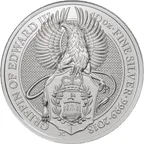 10 Unzen Silbermünze Queens Beasts Griffin 2018