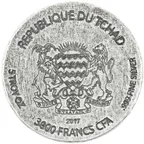 5 Unzen Silbermünze Republic of Tschad Queen Nofretete 2017