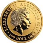 1 Unze Goldmünze Australien Schwan 2017