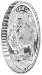 1 Unze Silber American Buffalo Round - High Relief