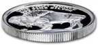 1 Unze Silber American Buffalo Round - High Relief