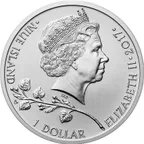 1 Unze Silbermünze Niue Tschechischer Löwe 2017