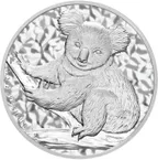 1/2 Unze Silbermünze Australien Koala 2009