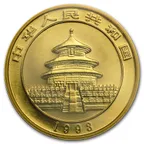 1/20 Unze Goldmünze China Panda 1993