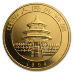 1/20 Unze Goldmünze China Panda 1994
