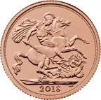 1 Pfund Goldmünze Sovereign Elisabeth 2019