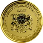 1 Unze Goldmünze Republic of Tschad Scorpion "Deathstalker" 2017