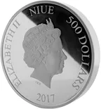 10 Kilogramm Silbermünze Niue Zodiak 2017