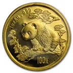 1 Unze Goldmünze China Panda 1997